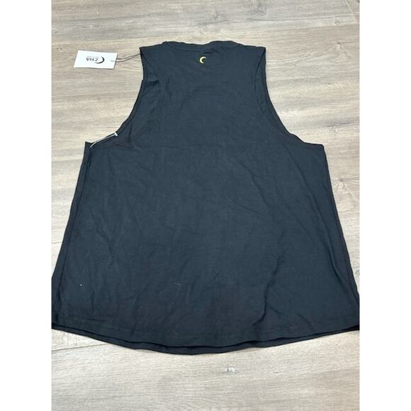 NWT Zyia Active Womens Gold Kettle Moon Tank Top Workout Gym Black Size XXXXL - Picture 2 of 7